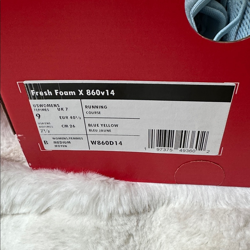 New Balance Women's Sky Blue Athletic Shoes - Picture 7 of 7